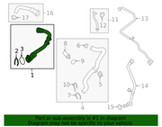 Genuine Porsche parts diagram