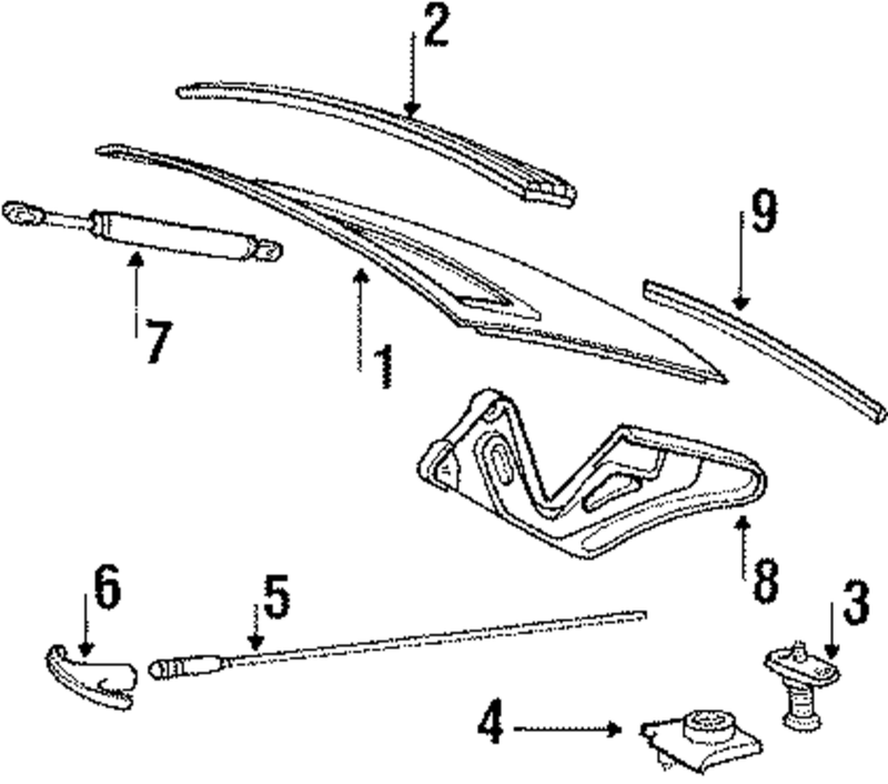 Genuine Porsche parts diagram
