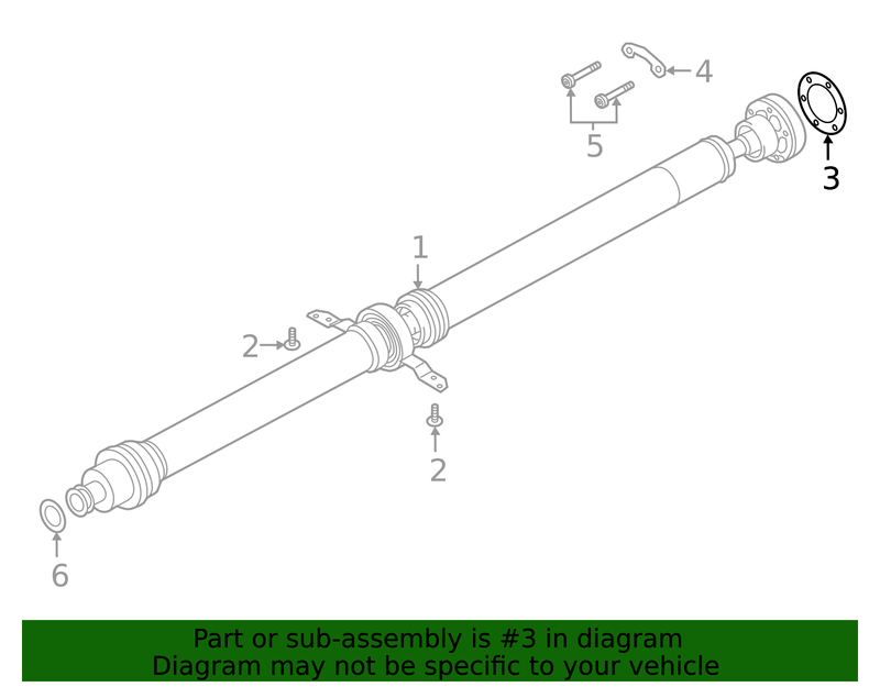 Genuine Porsche parts diagram