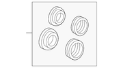 Genuine Porsche parts diagram