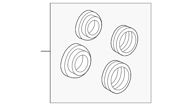 Genuine Porsche parts diagram
