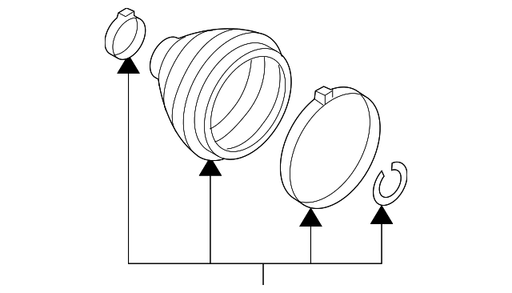 Genuine Porsche parts diagram