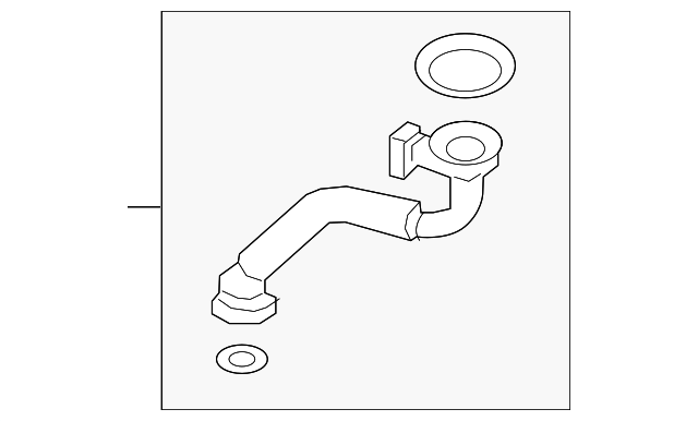 Genuine Porsche parts diagram