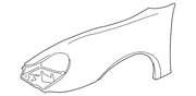 Genuine Porsche parts diagram