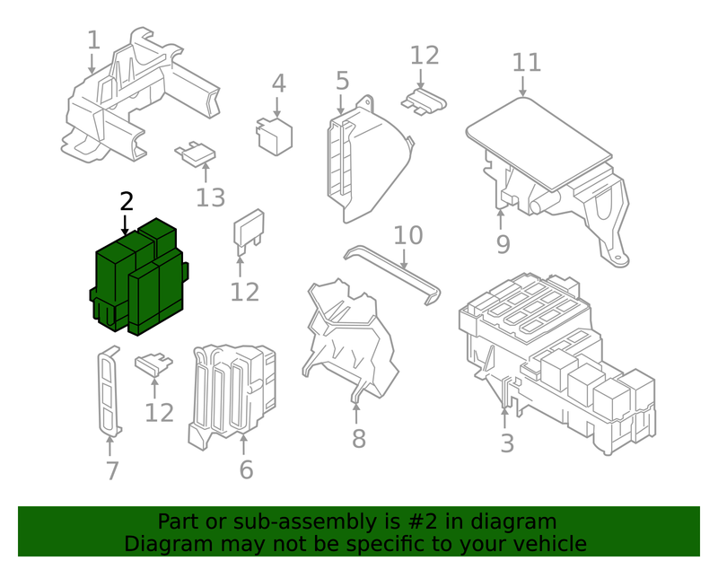 Part can be found as reference #2 in illustration