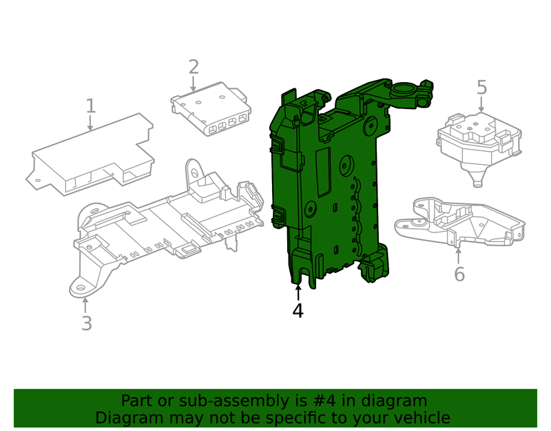 Part can be found as reference #4 in illustration