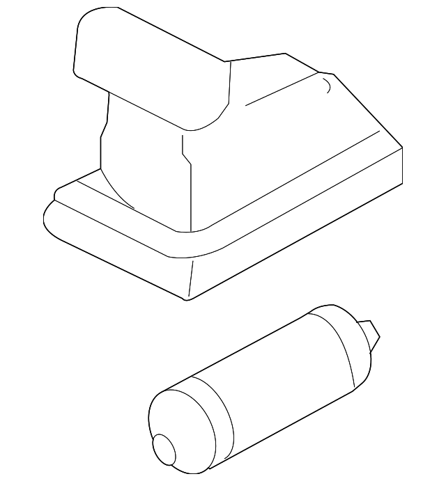 Genuine Porsche parts diagram