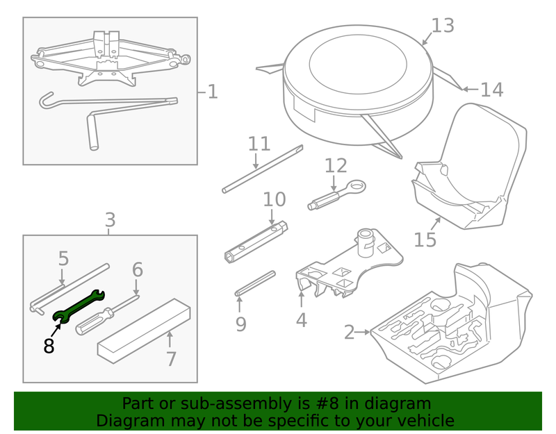 Genuine Porsche parts diagram
