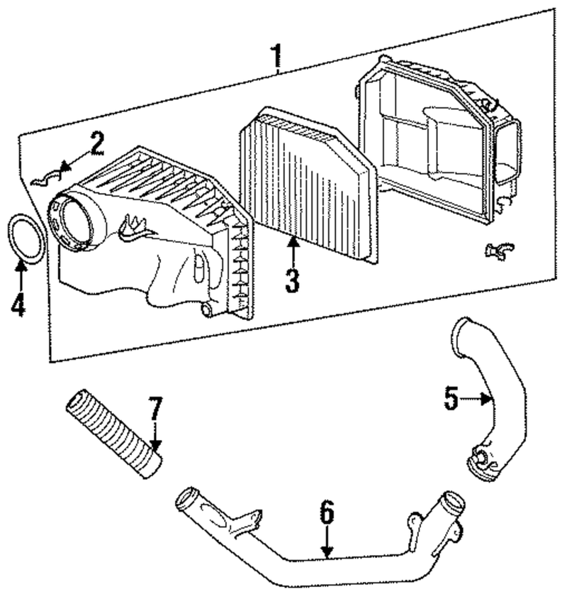 Genuine Porsche parts diagram