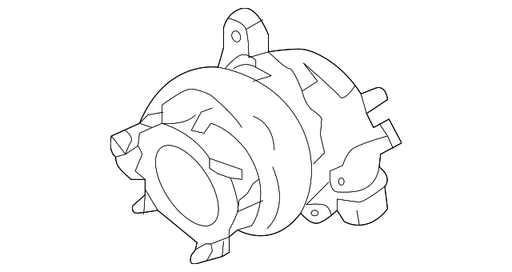 Genuine Porsche parts diagram