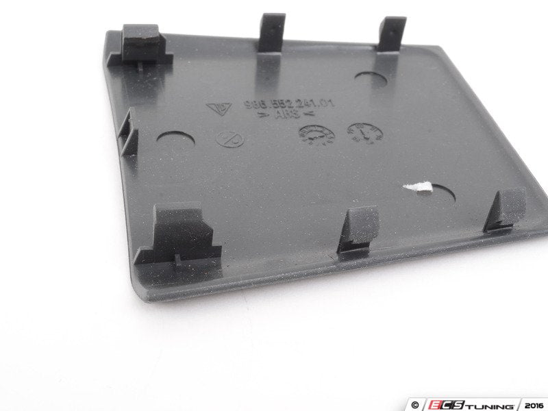 GT3 Center Console Delete Panel - Lacquered Granite Grey