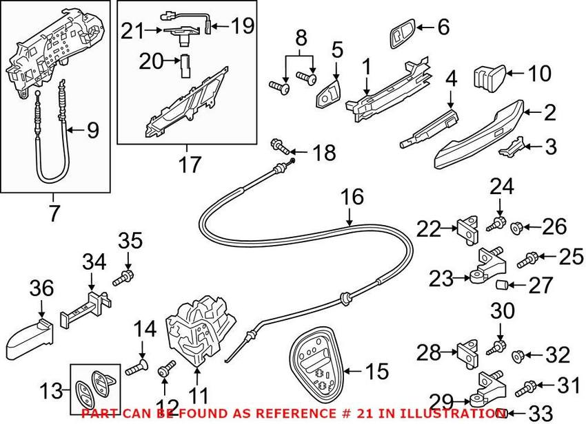 Genuine VW/Audi Courtesy Light – Driver Side 80A919177