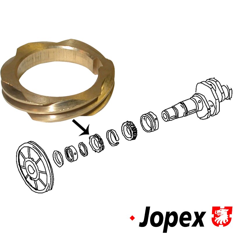 JOPEX Crankshaft Drive Gear 8110450706
