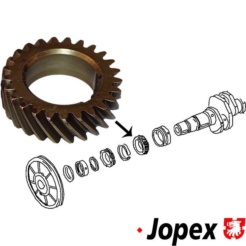JOPEX Crankshaft Gear 8110452006