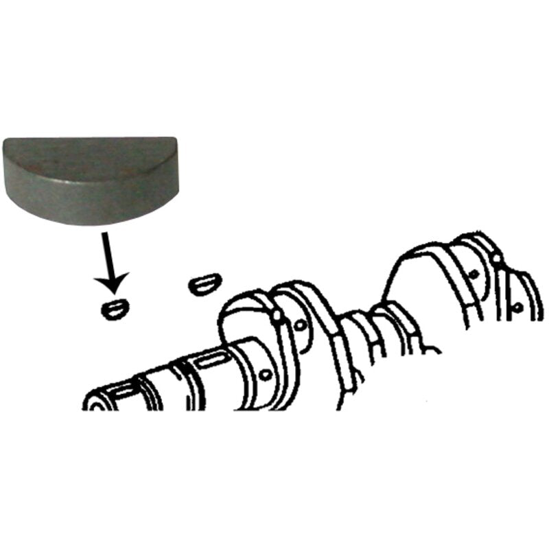 JOPEX Crankshaft Woodruff Key 8110452102