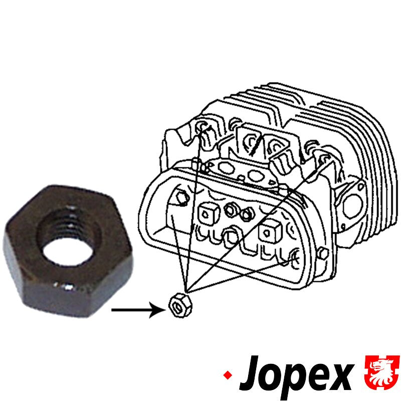 JOPEX Cylinder Head Nut 8111150100