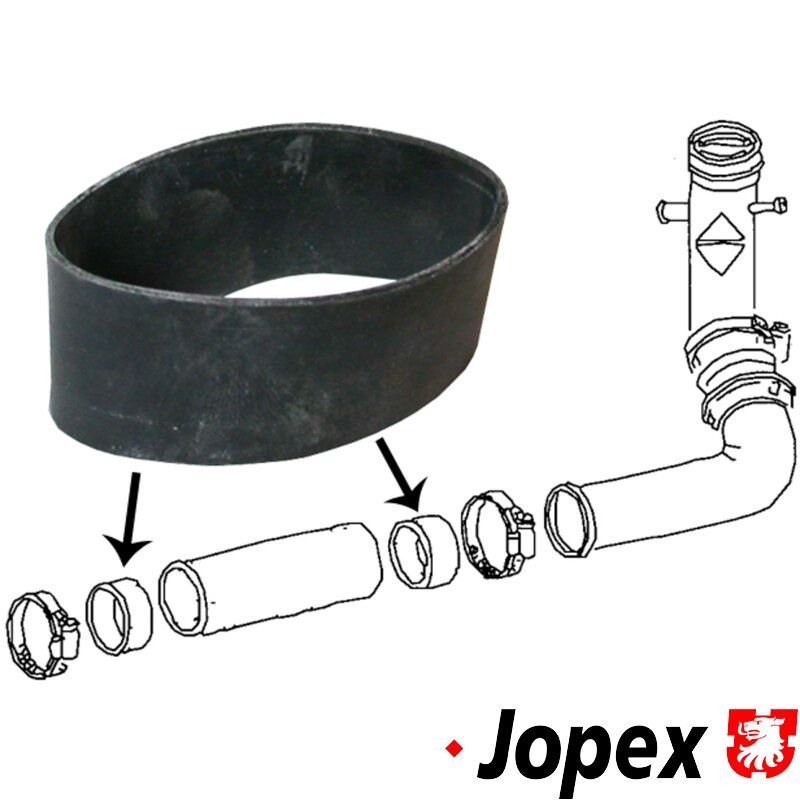 JOPEX Fuel Filler Neck Seal 8115651306