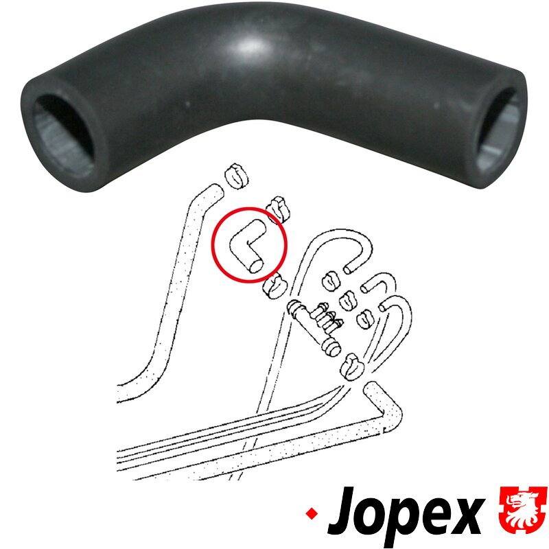 JOPEX Fuel Filler Hose 8115651700