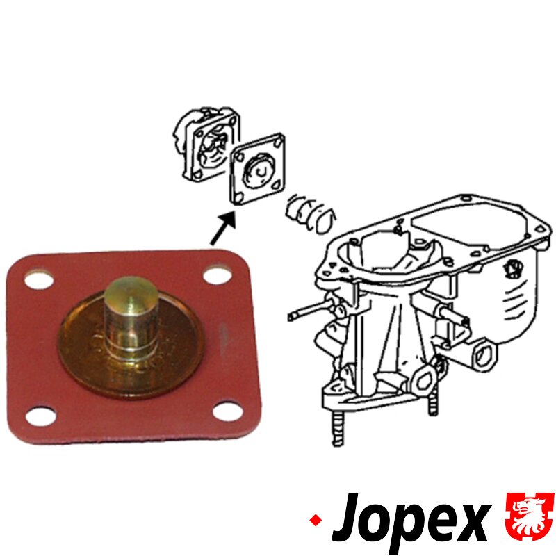 JOPEX Carburetor Diaphragm 8116000606