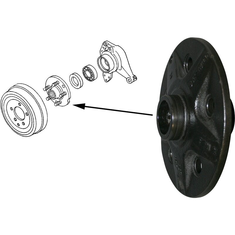 JP Wheel Hub 8151400402