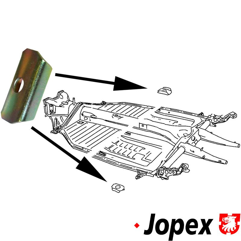 JOPEX Floor Pan Reinforcement 8183150406