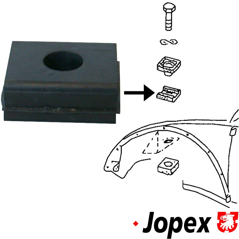 JOPEX Body Mount 8184001006