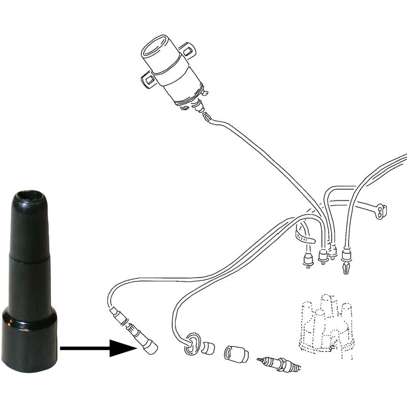 DANSK CLASSIC Spark Plug Connector 8191900106
