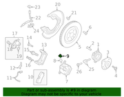 Part can be found as reference #9 in illustration