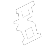 Genuine Porsche parts diagram
