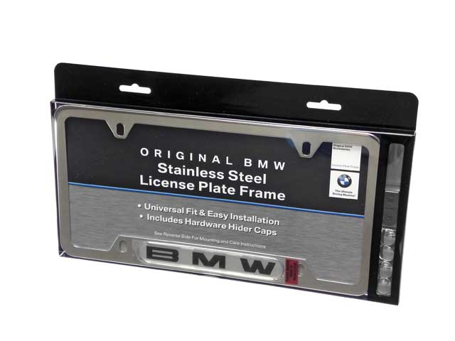 GENUINE BMW License Plate Frame - 82-12-0-010-395