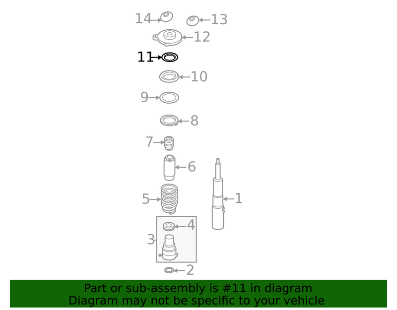 Genuine Porsche parts diagram