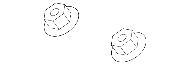 Genuine Porsche parts diagram