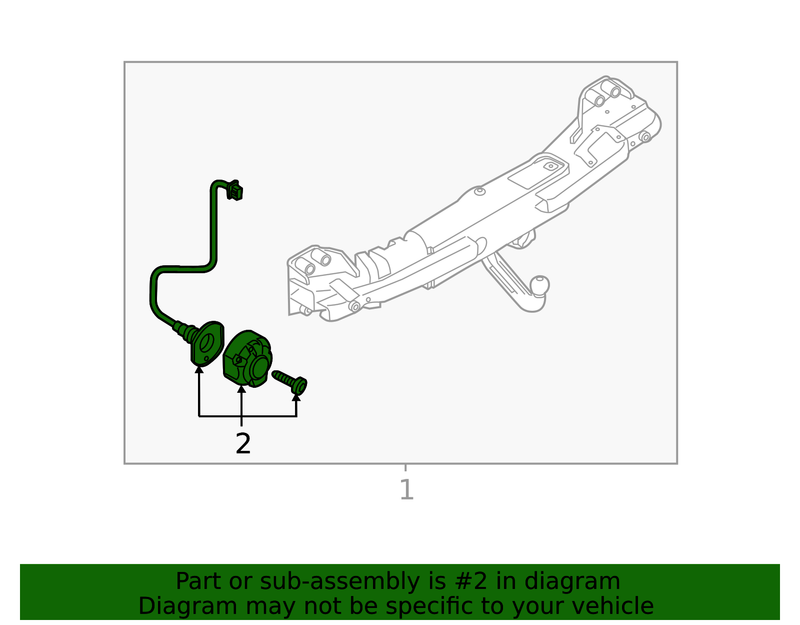 Genuine Porsche parts diagram