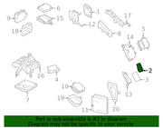 Part can be found as reference #2 in illustration