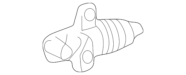 Genuine Porsche parts diagram