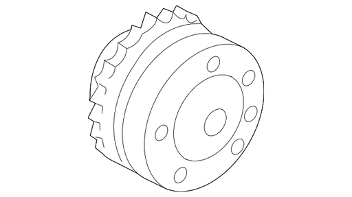 Genuine Porsche parts diagram