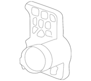 Genuine Porsche parts diagram