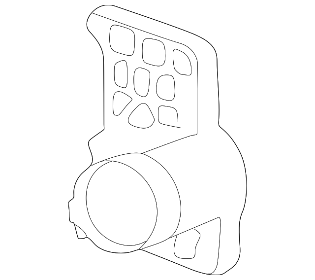 Genuine Porsche parts diagram