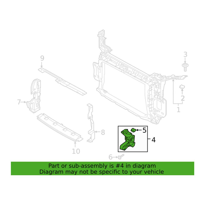 Genuine VW/Audi Headlight Bracket – Driver Side