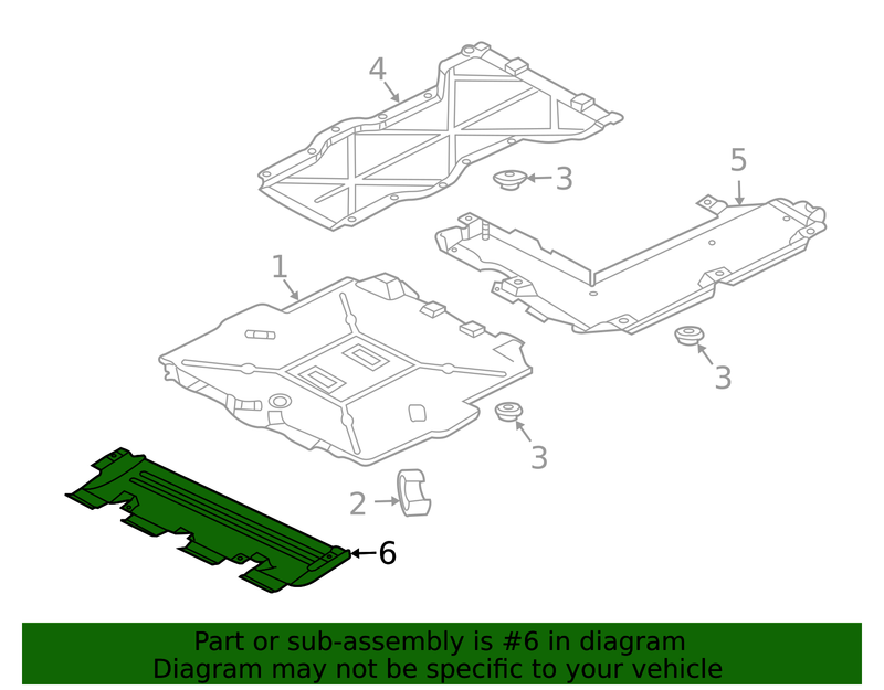 Genuine Porsche parts diagram