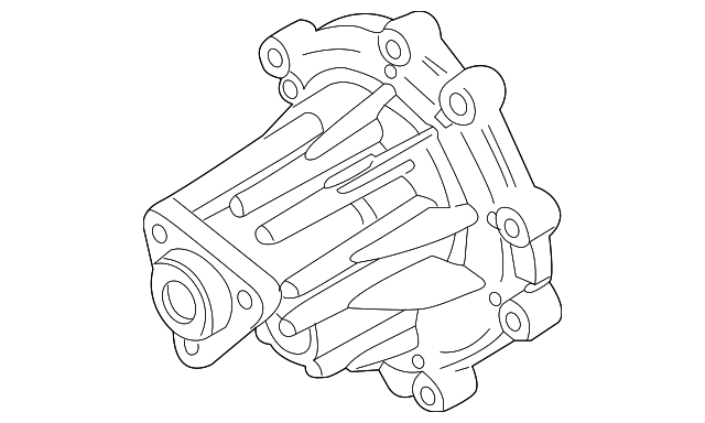 Genuine Porsche parts diagram