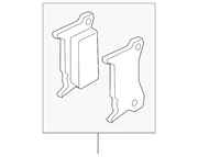 Genuine Porsche parts diagram