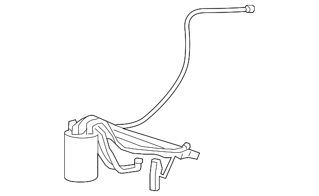 Genuine Porsche parts diagram