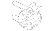 Genuine Porsche parts diagram