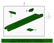Genuine Porsche parts diagram