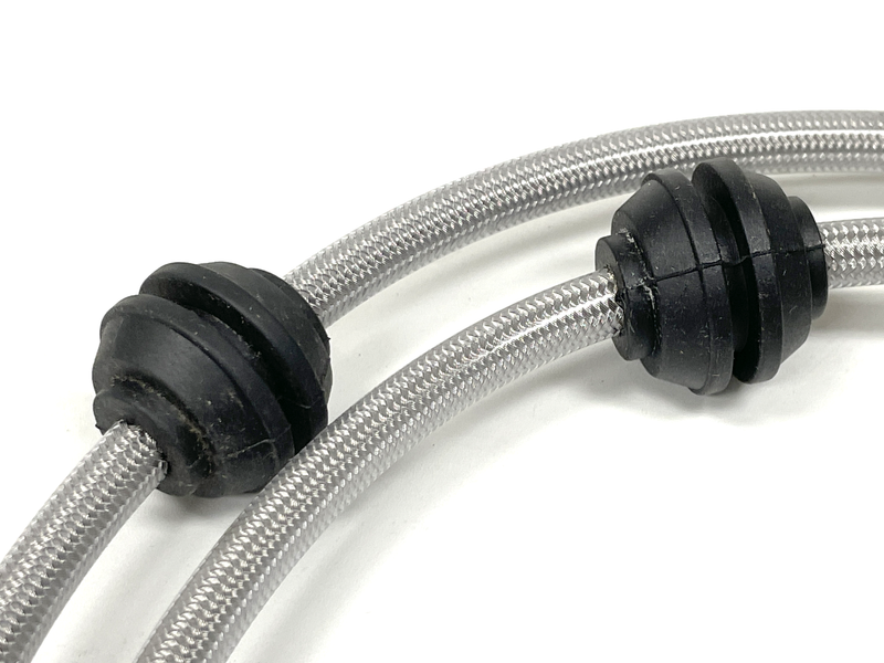 Stainless Steel Braided Brake Line Set - VW Mk3 Golf/Jetta 2.0L/Cabrio