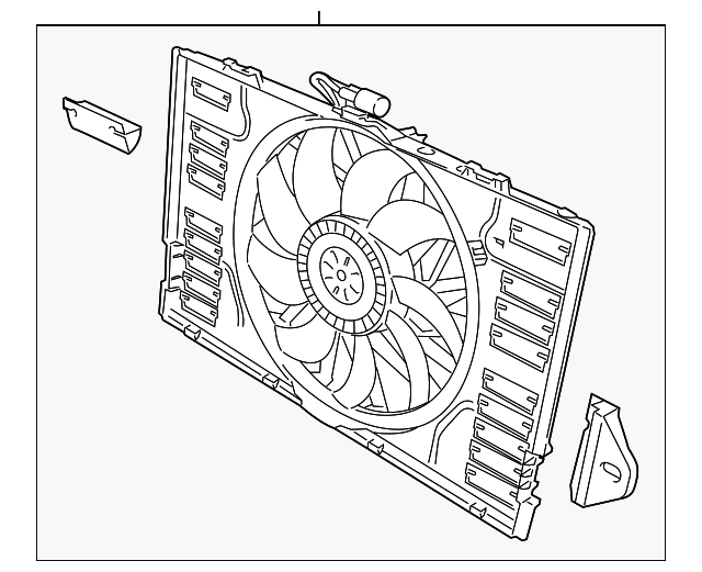 Genuine Porsche parts diagram