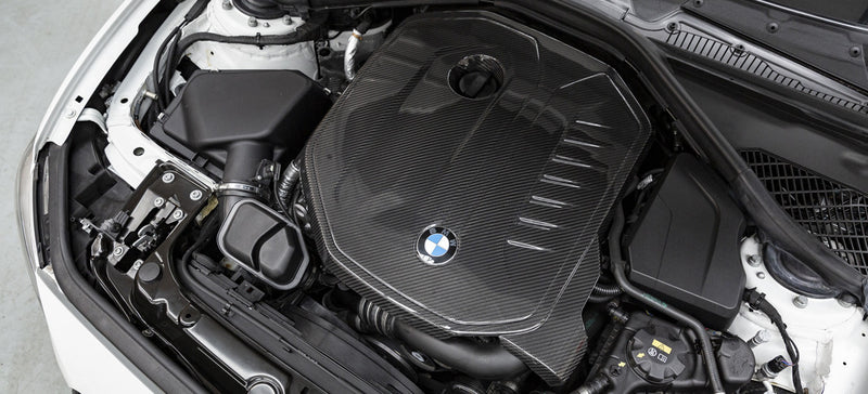 Eventuri Carbon Fiber Engine Cover For BMW M340i B58 F-Chassis - EVE-B58F-CF-ENG