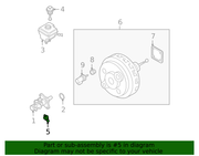 Genuine Porsche parts diagram