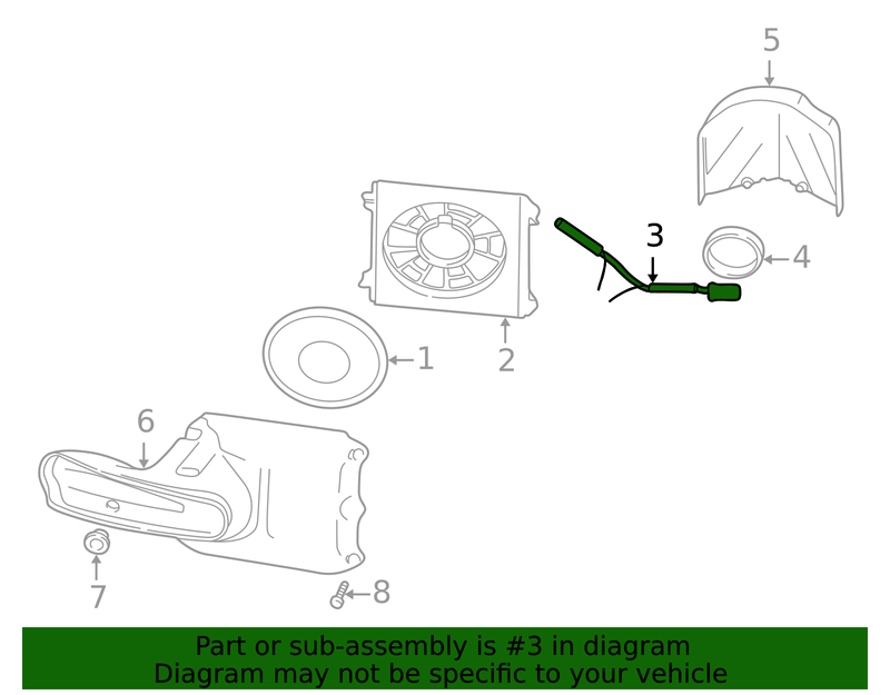 Genuine Porsche parts diagram